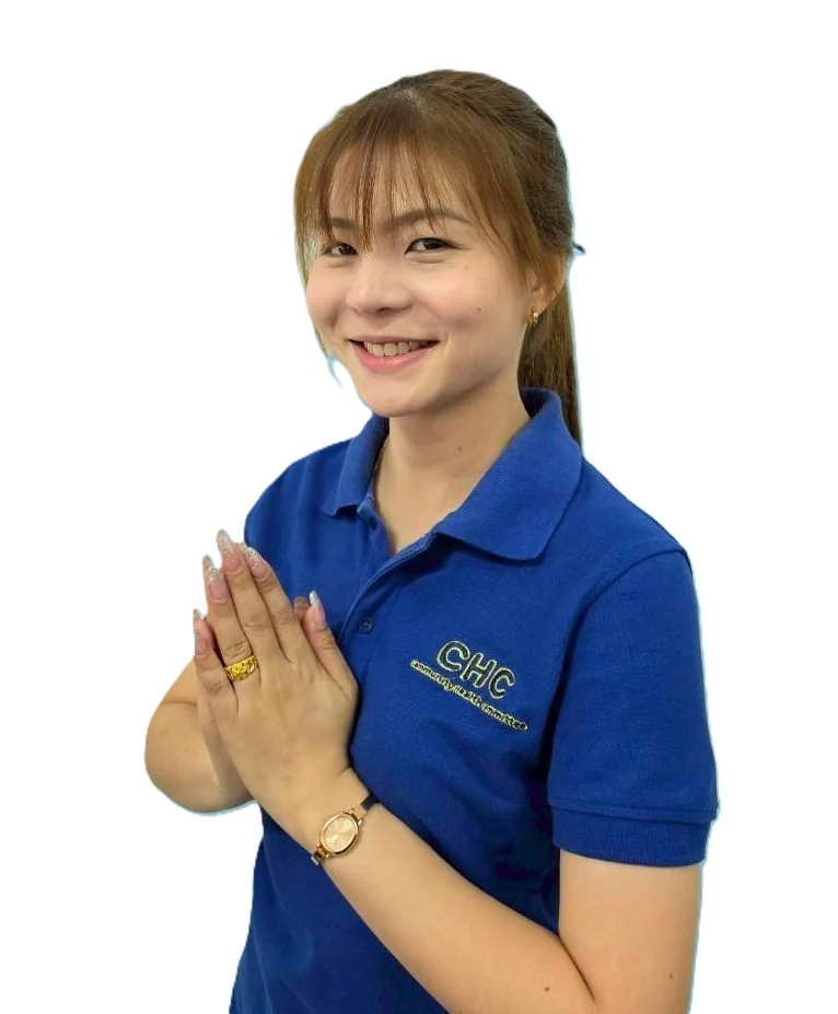 ภาพพรีเซนเตอร์เจ้าหน้าที่ CHC คนที่ 3